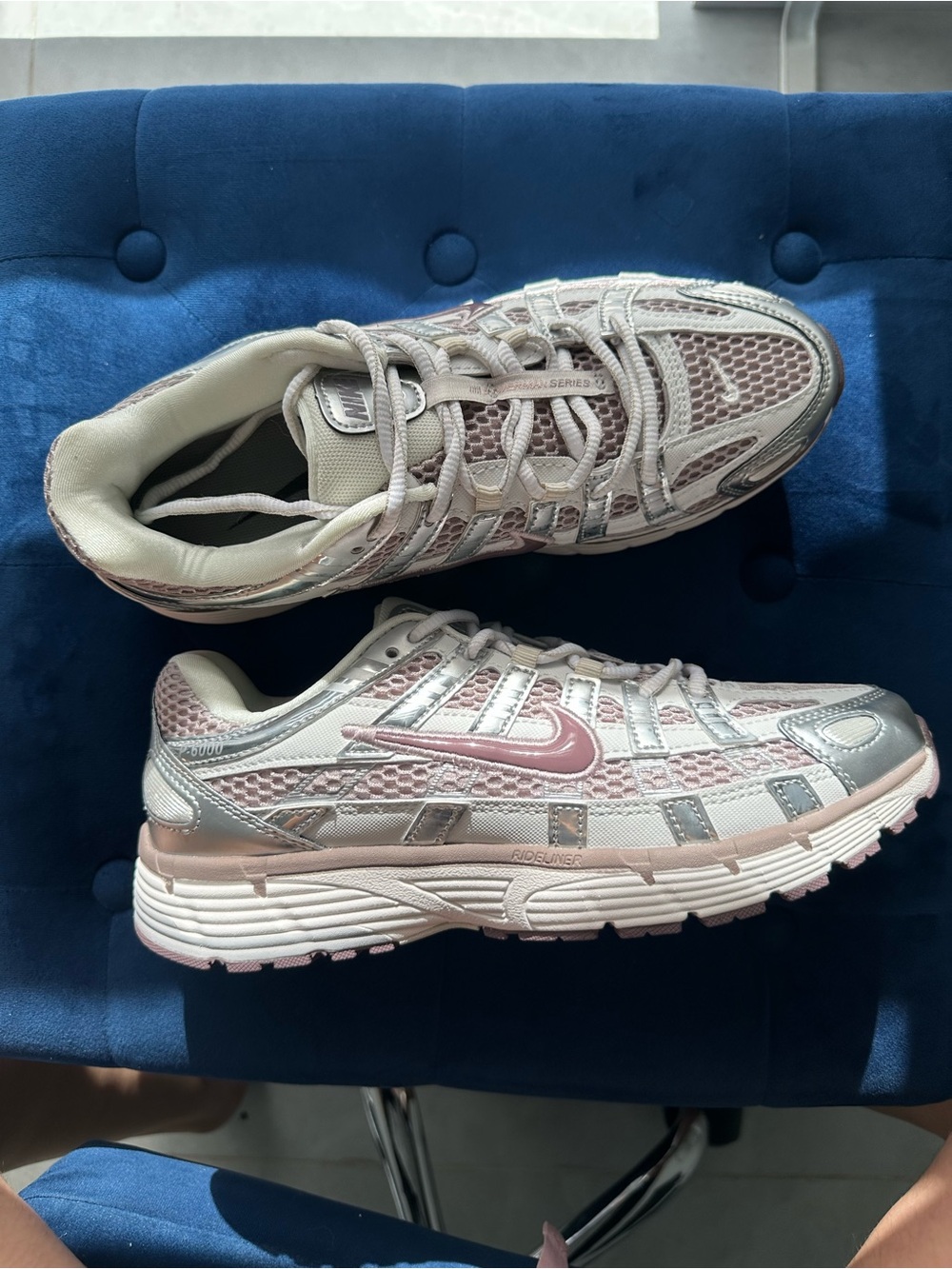 Nike Women’s Athletic Sneakers - Light Pink & Beige